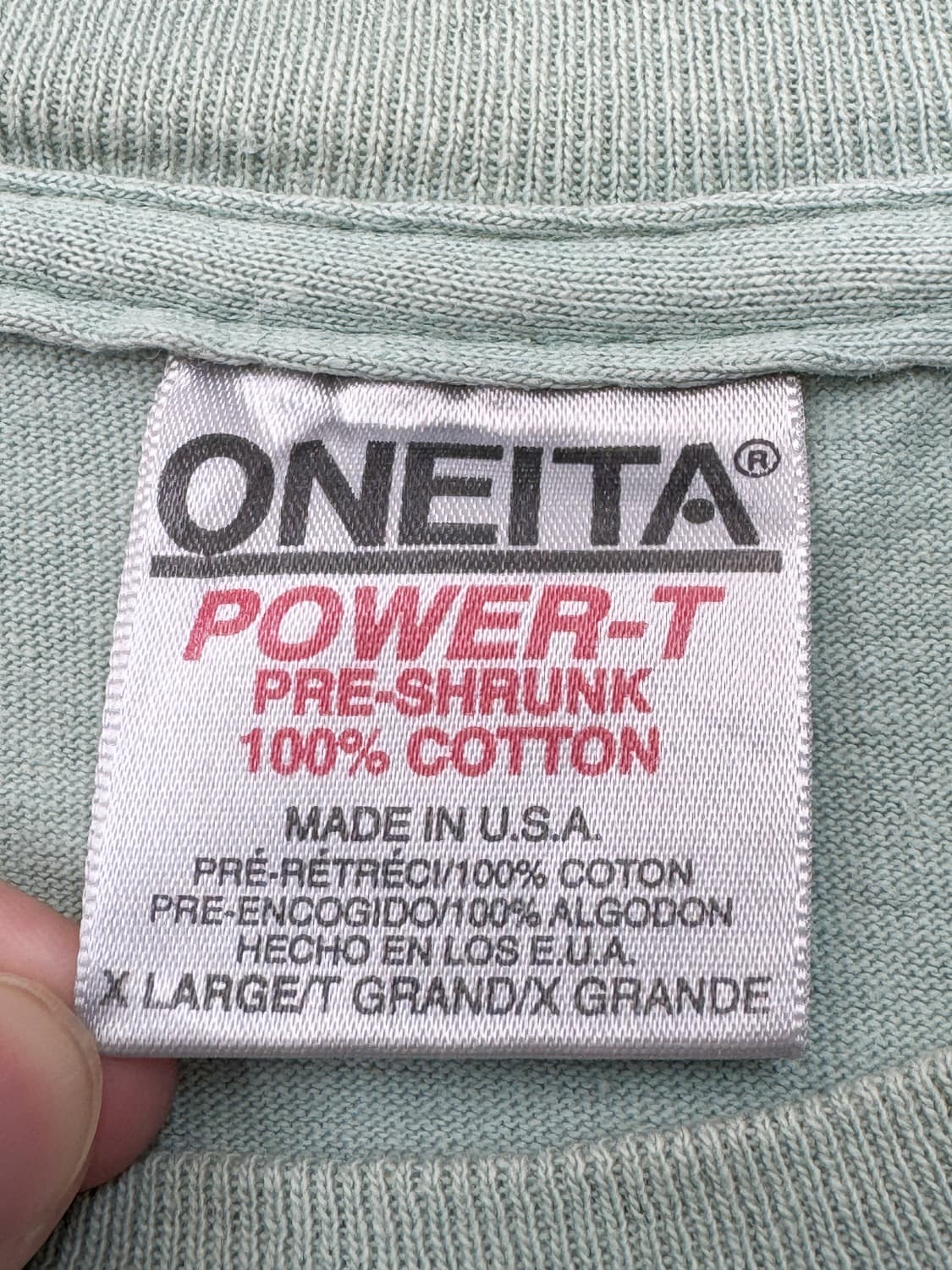 Oneita 90's 마리너스 포인트 비치 클럽 티 상품이미지5