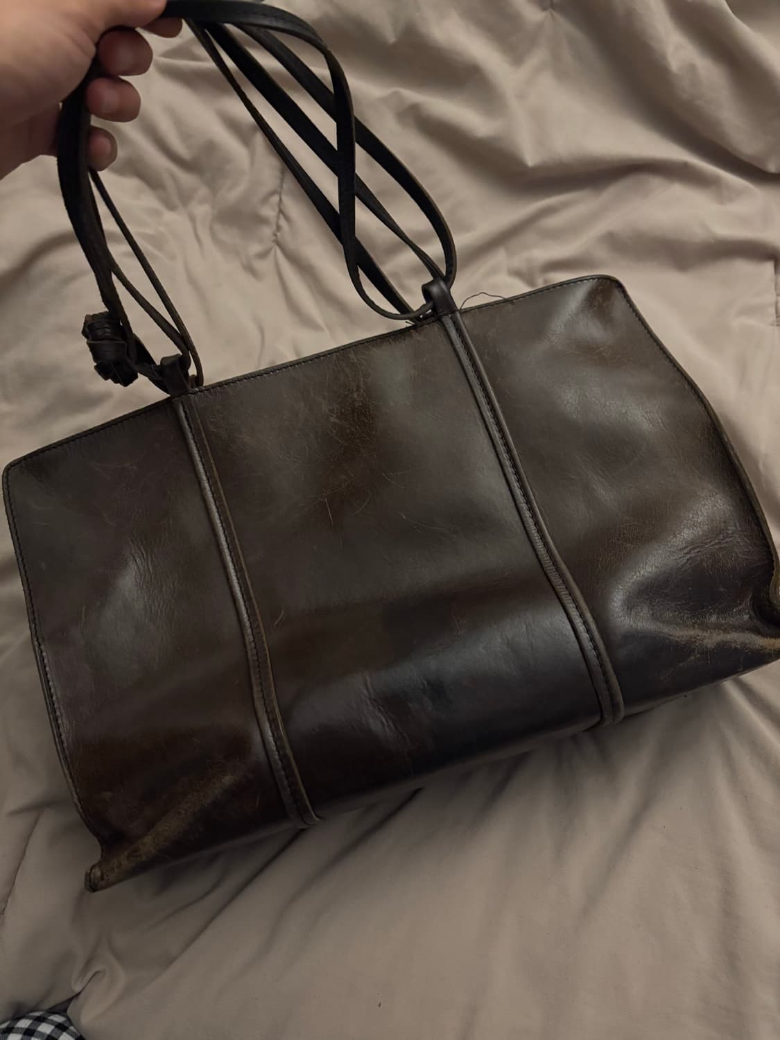 메종마르지엘라 2way 가죽 토트백 상품이미지4