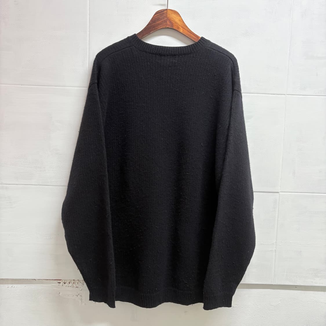 LLBean 엘엘빈 클래식 크루넥 울 브이넥 스웨터 니트 XL 상품이미지3