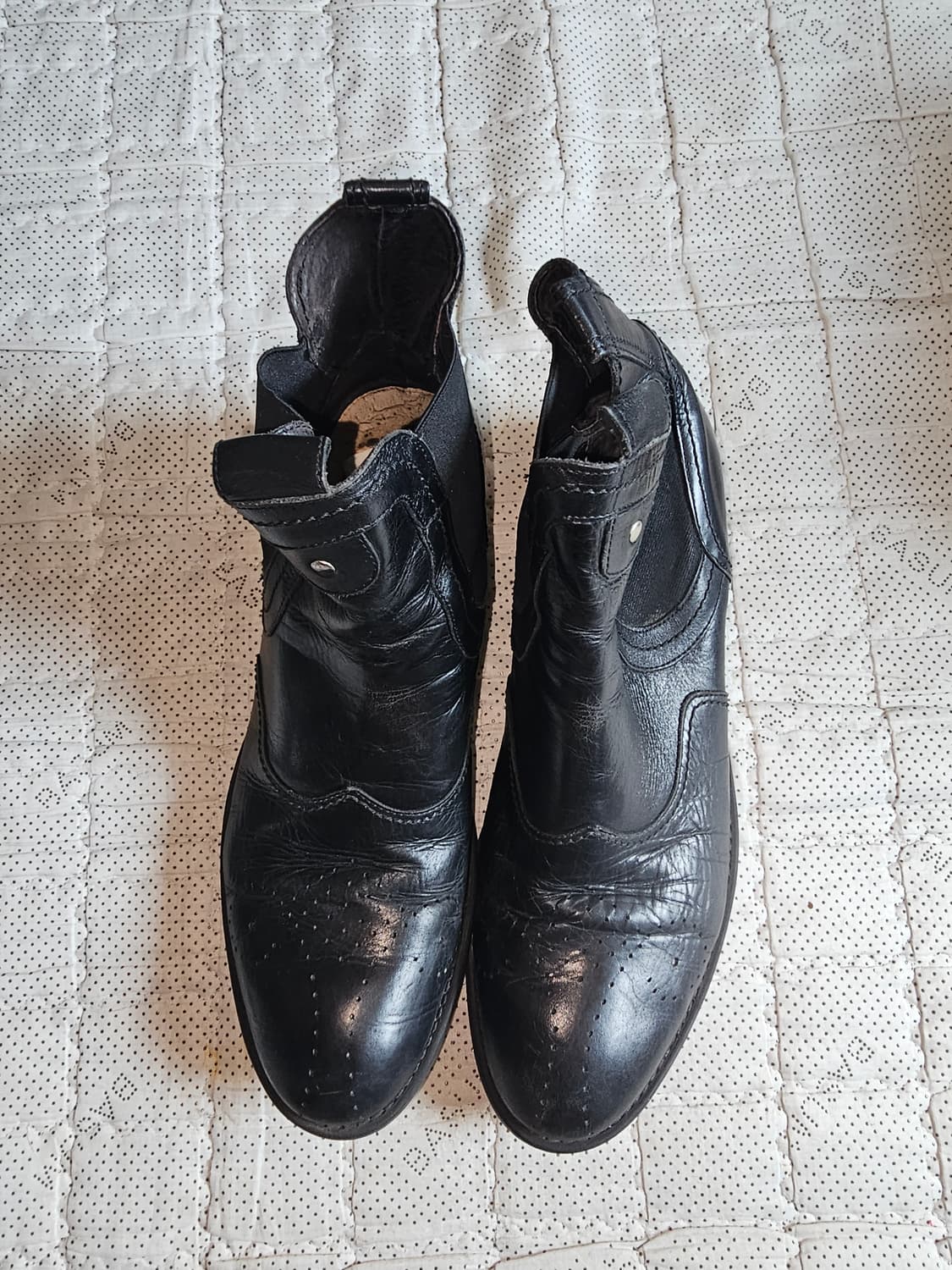 이태리 가죽부츠 하이탑 워커 상품이미지1