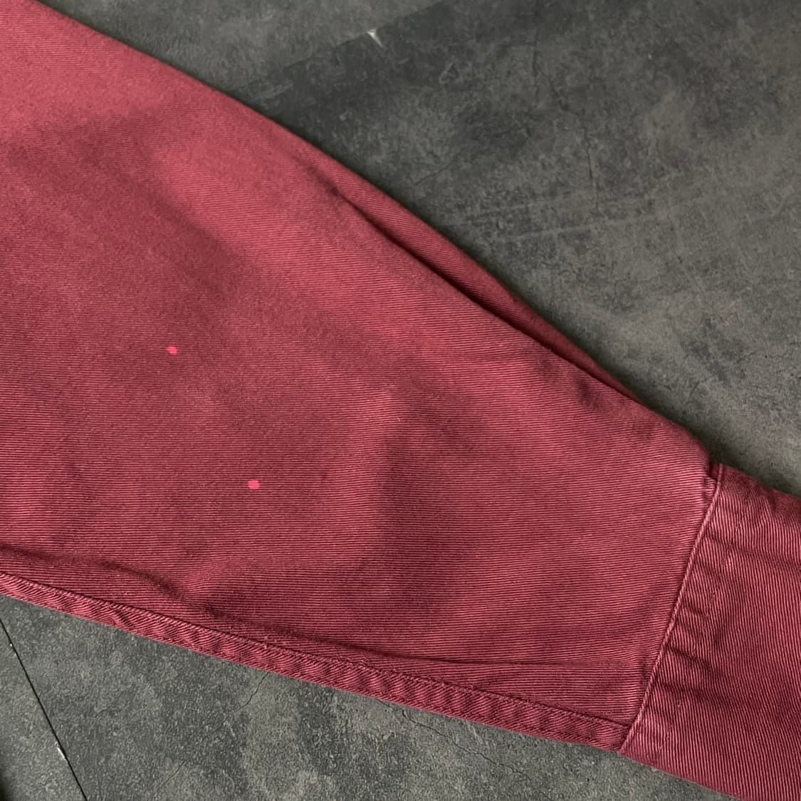 WRANGLER 랭글러 빈티지 플랩포켓 와인 코튼 셔츠 A00593 상품이미지6