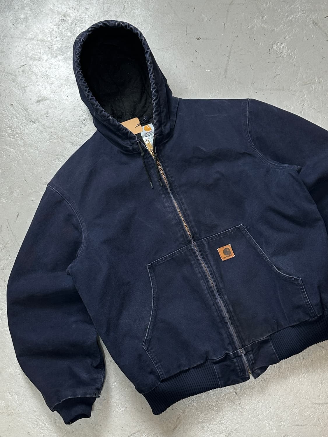 00's OG 칼하트 J130 액티브 자켓 칼하트 MDT 블루 상품이미지5