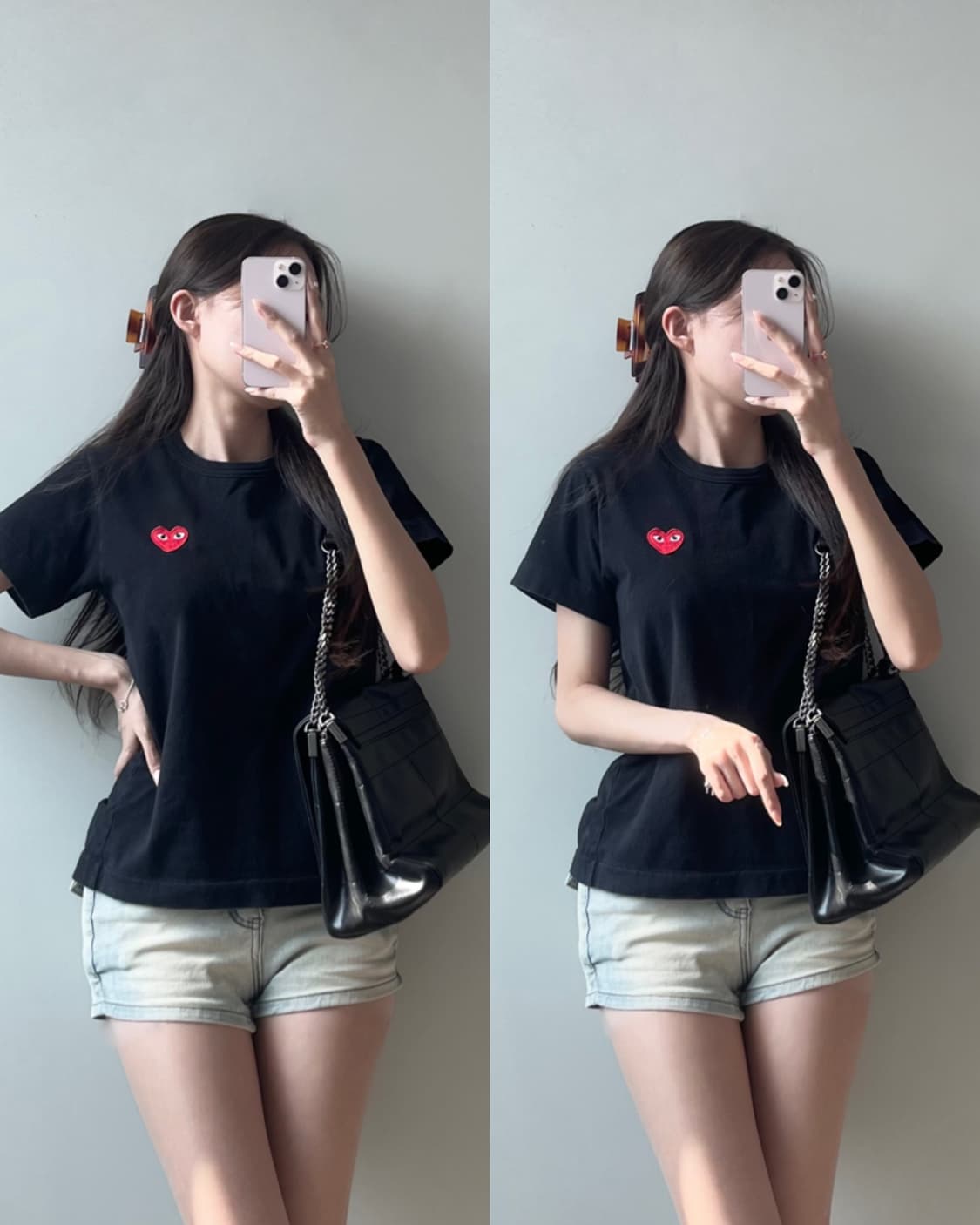 꼼데가르송 반팔티 상품이미지1