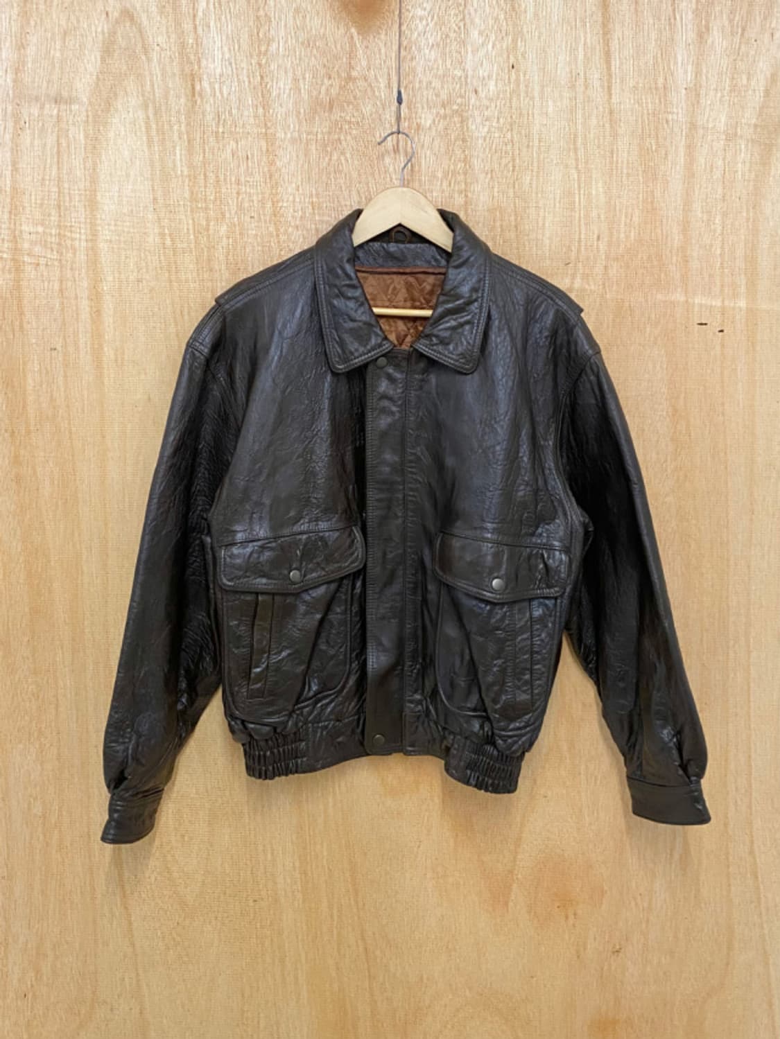 VTG G-1 leather flight jacket 레더 플라이트 자케 상품이미지3