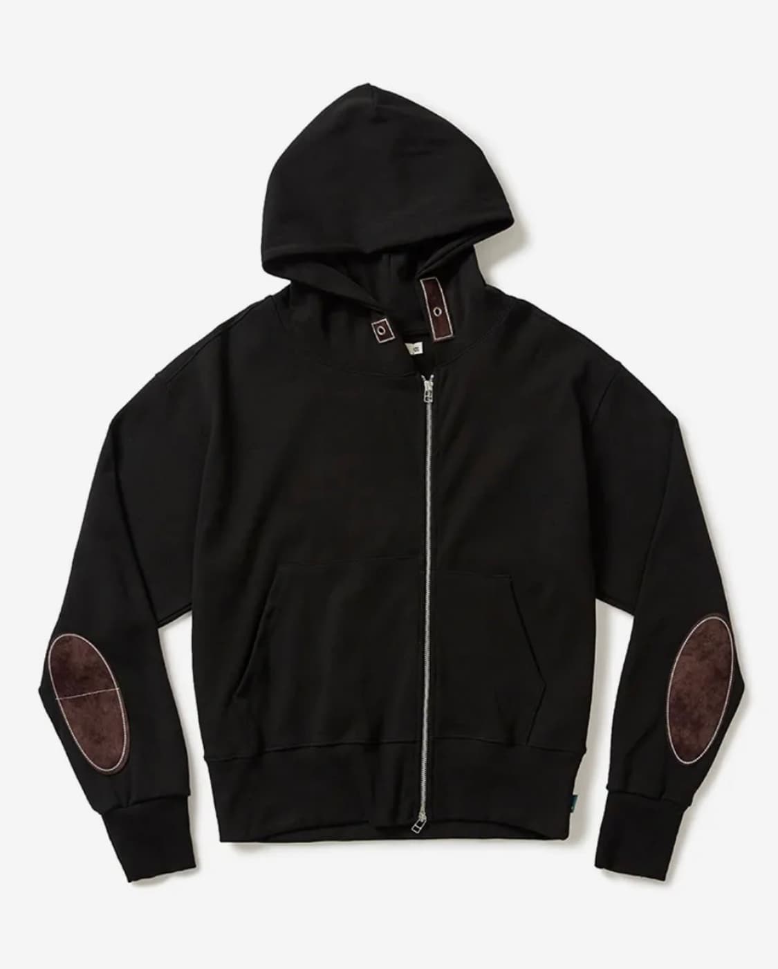 카락터 블랙 후드집업 01 상품이미지1