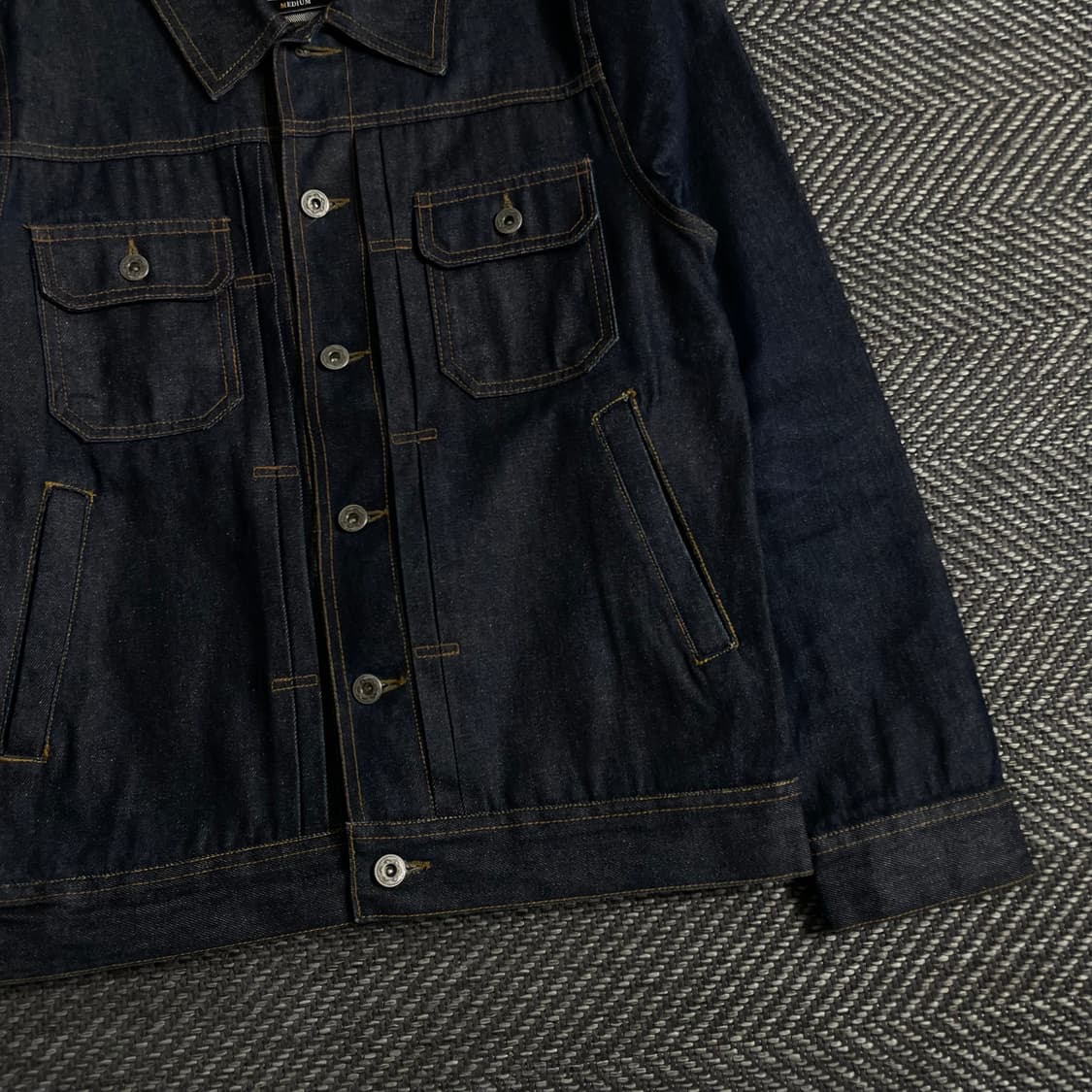 프리즘웍스 아메카지 생지 데님 트러커 자켓y 3558 상품이미지3