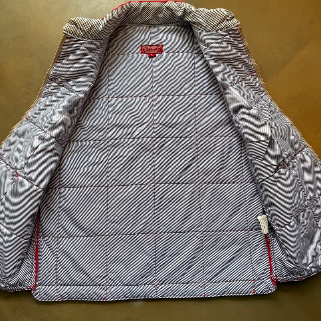 폴로 진스 퀄팅 베스트 상품이미지5