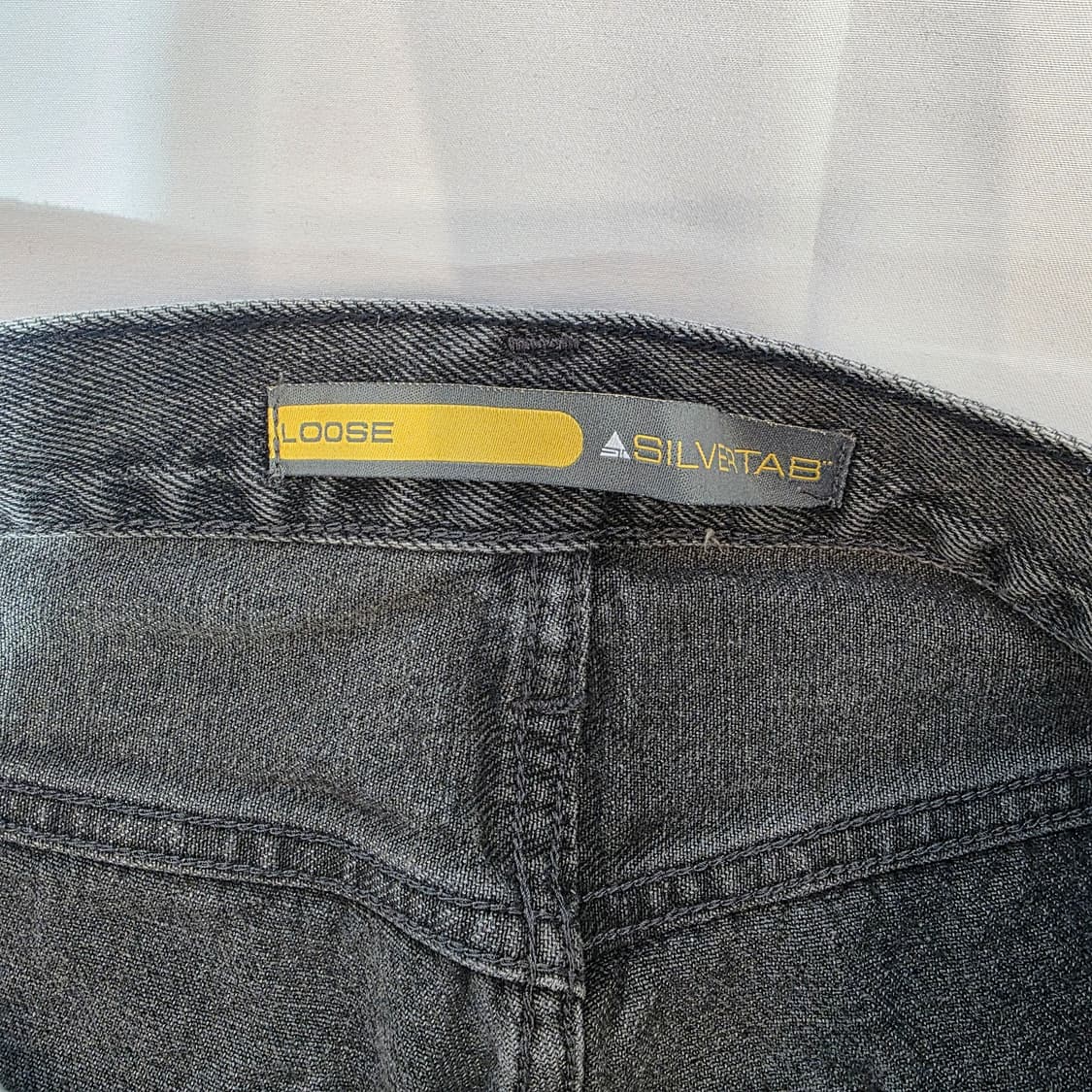 [W30L32]리바이스 실버탭 루즈핏 그레이 데님 팬츠 상품이미지4