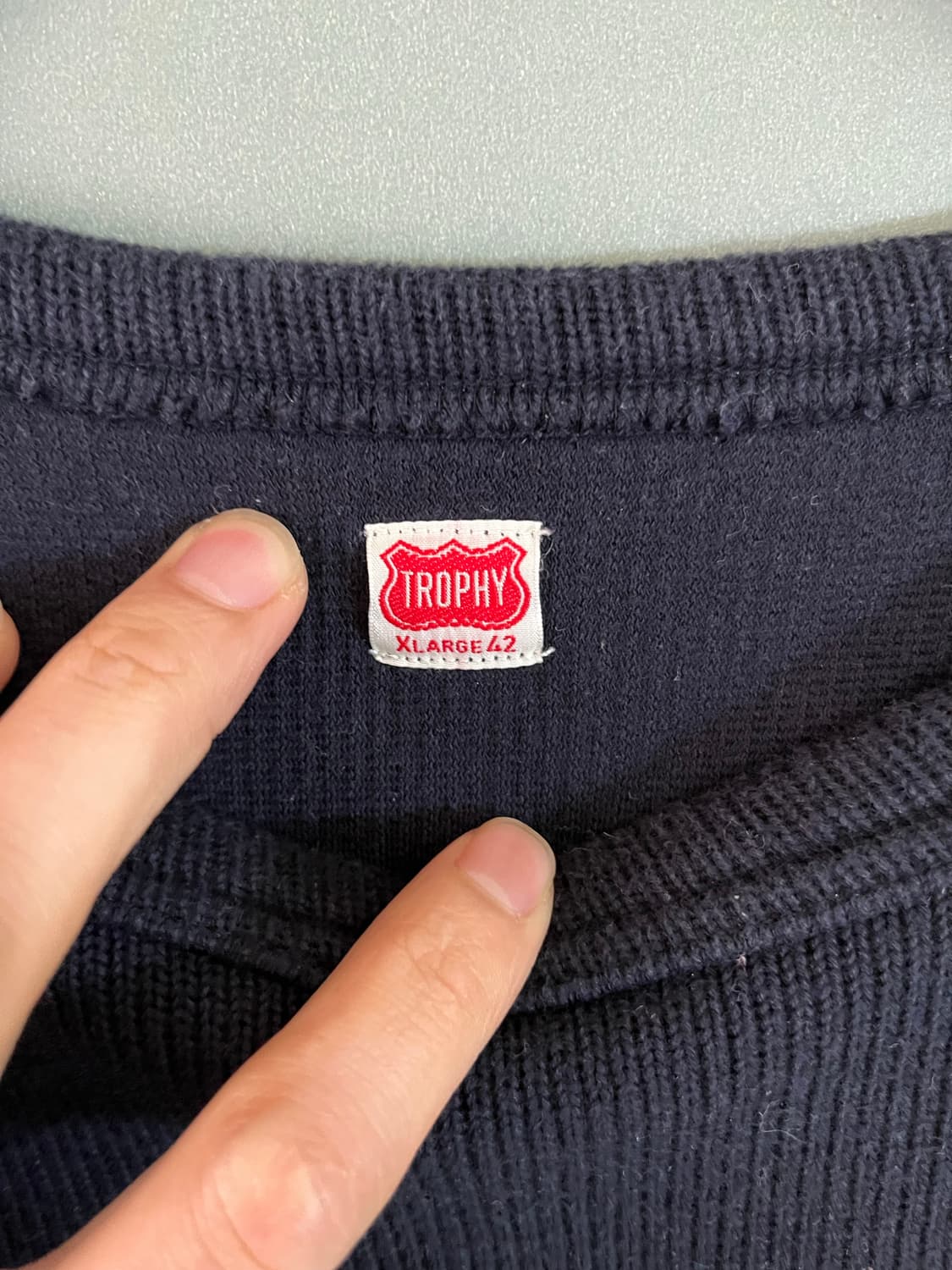 트로피 클로딩 Naval L/S TEE Navy 42 상품이미지3