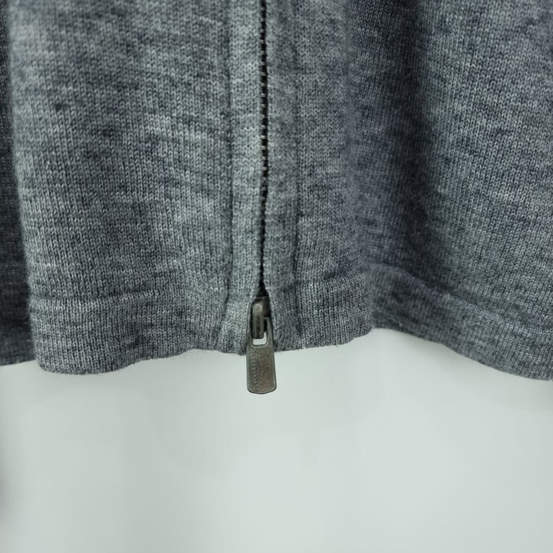 [블랙바렛 닐바렛] 슬림핏 니트 집업 가디건 그레이 P01498 상품이미지6