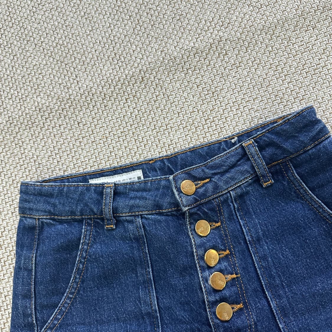 24 자라 하이라이즈 스트레이트 데님 0421D 상품이미지4