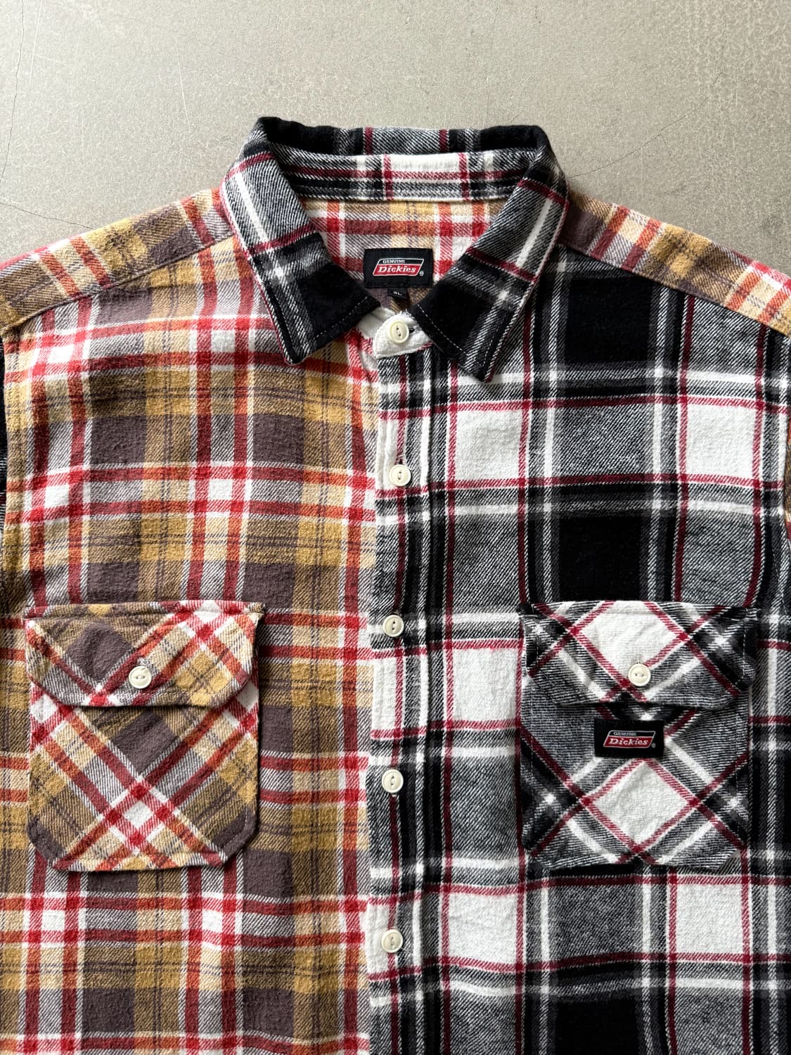  Dickies Cotton Check Button Up Shirt 상품이미지3
