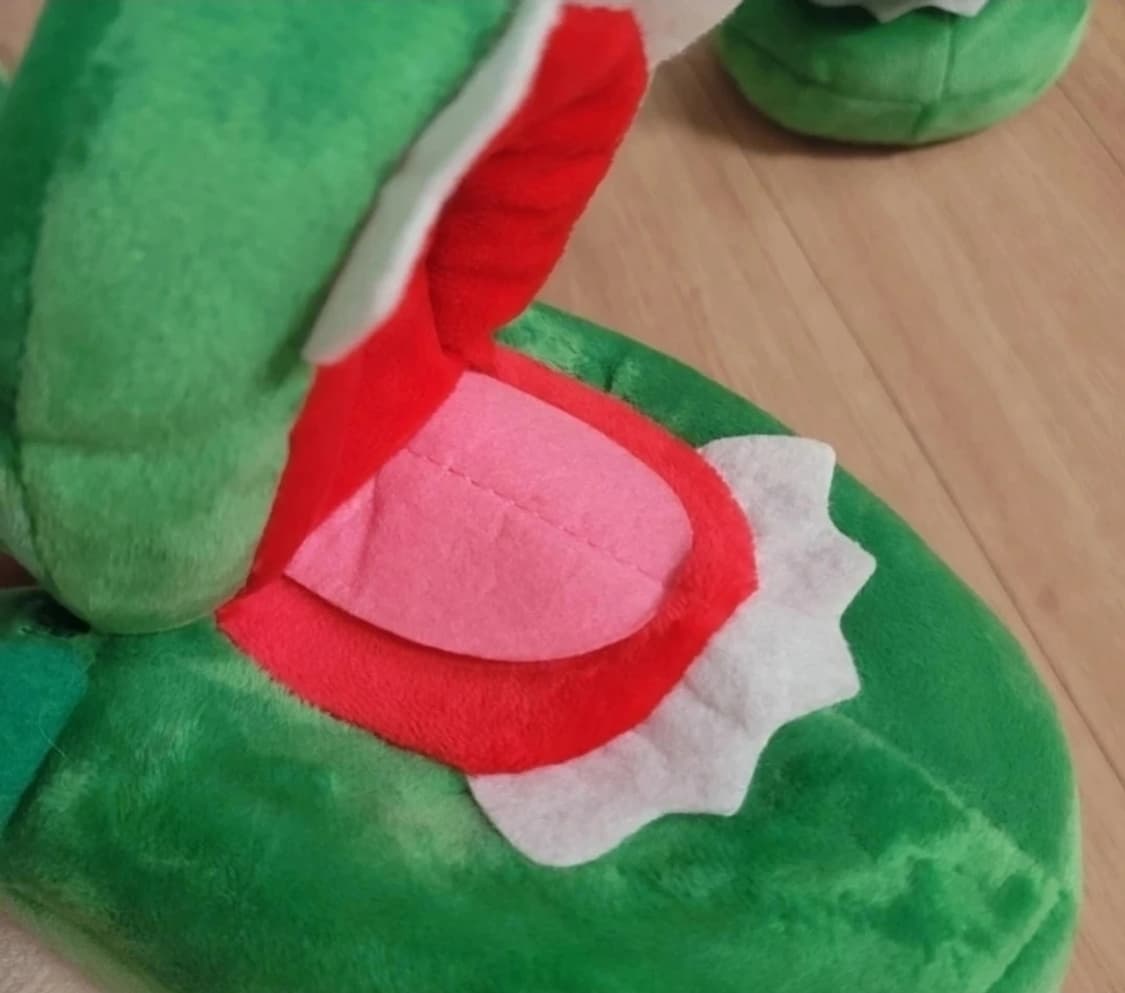 새상품 일괄 3세트)  재밌는 악어슬리퍼 상품이미지3