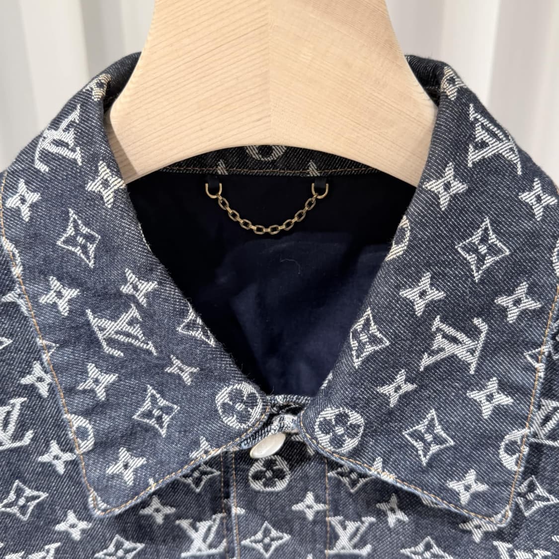 48 / 루이비통 모노그램 자카드 데님 자켓 상품이미지3