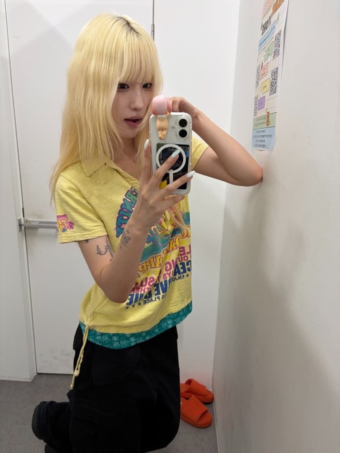 Y2K 프린팅 반팔 상품이미지5