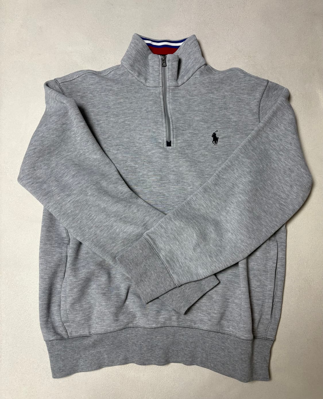 폴로 반집업 그레이M 상품이미지1