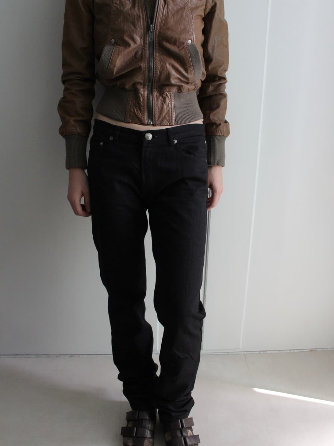 A.P.C. black straight fit jeans 상품이미지2