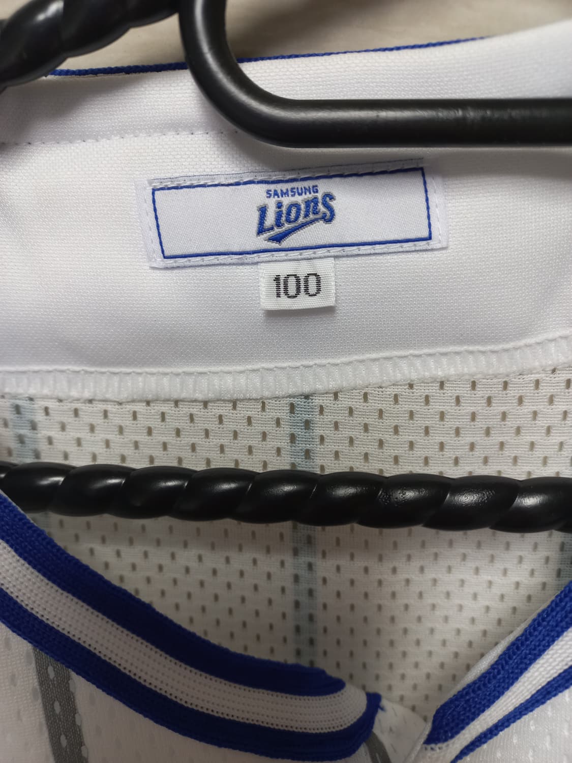 새상품급 삼성라이온즈 02올드홈 유니폼 노마킹 100/L 상품이미지5