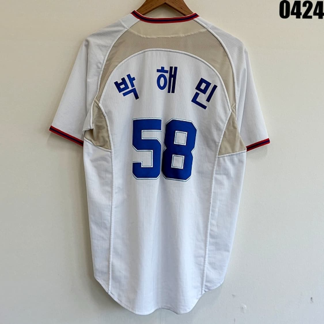 삼성 라이온즈 x 빈폴 아웃도어 콜라보 야구 유니폼 100 0424 상품이미지9