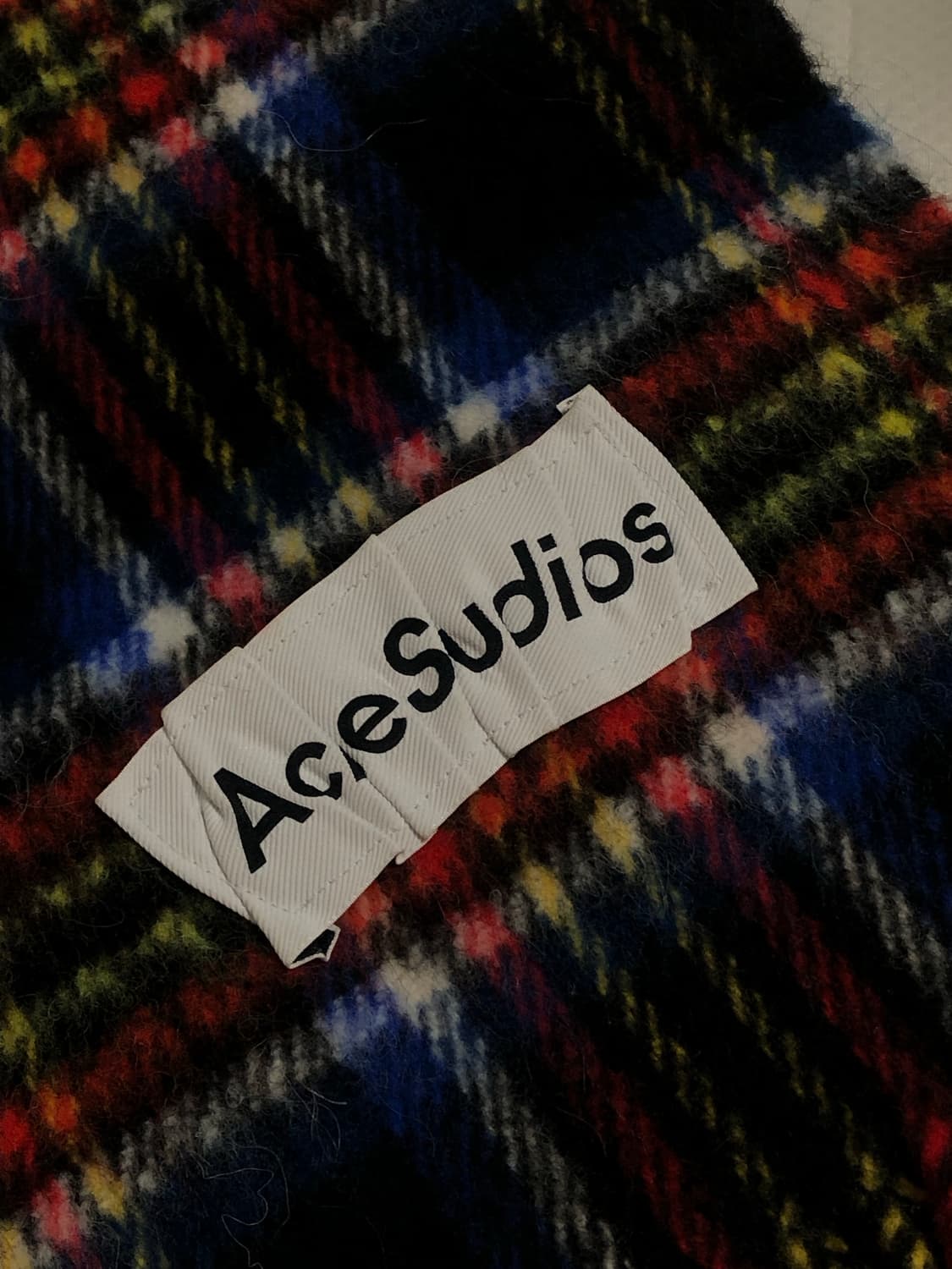 아크네스튜디오 타탄체크 머플러 상품이미지3