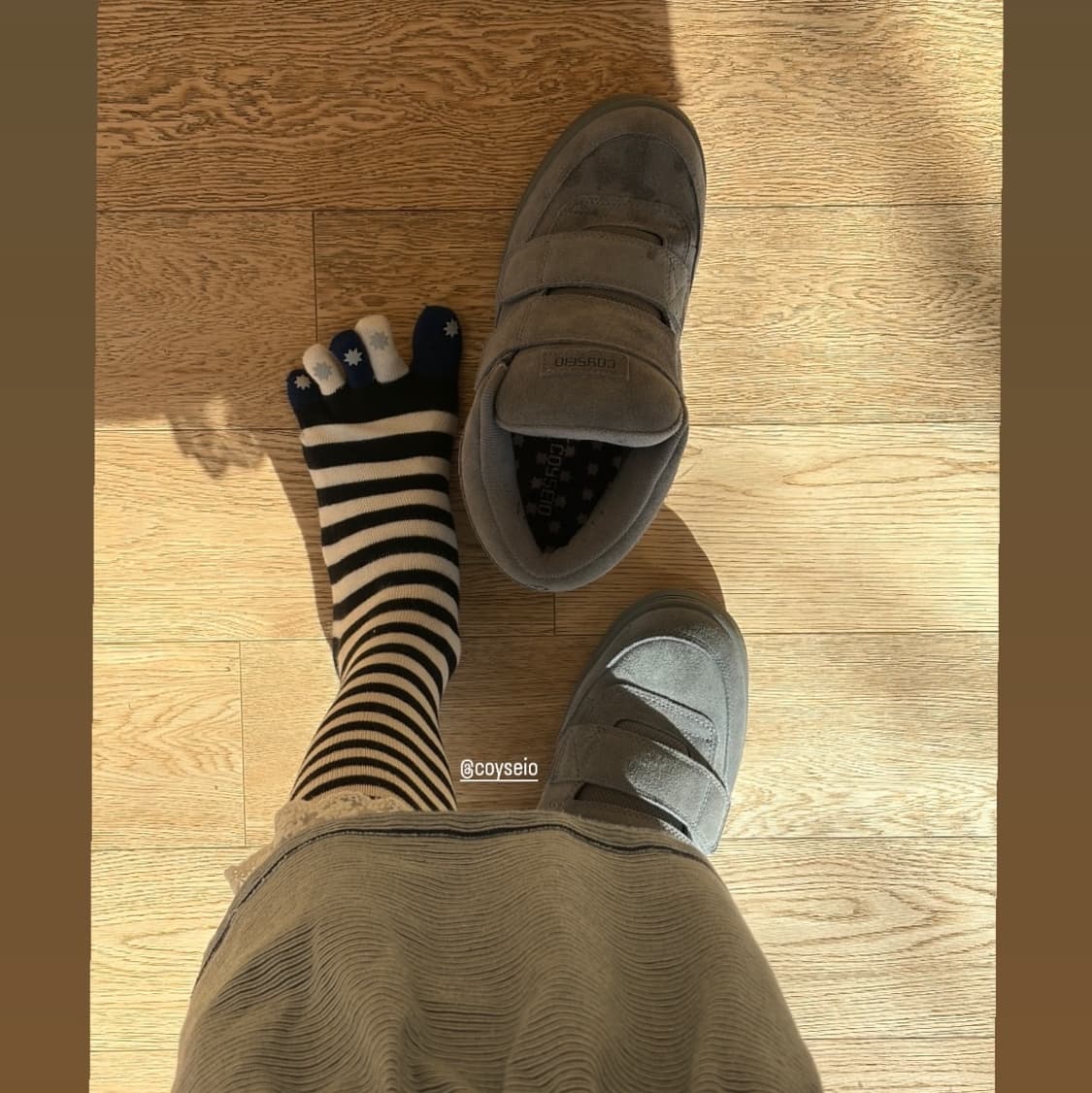 [250] 코이세이오 코이 범블 스니커즈 그레이 신발 슈즈 상품이미지3