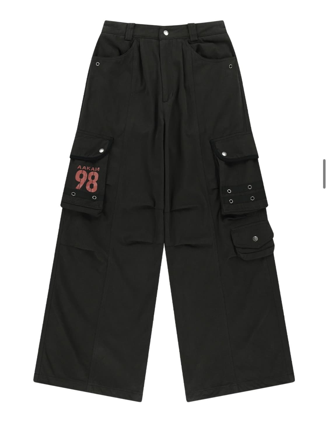 아캄 98 knee pin-tuck cargo 1사이즈 카리나착용 상품이미지5
