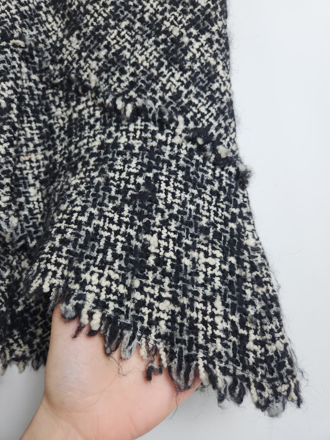 트위드 언발 스커트 상품이미지6