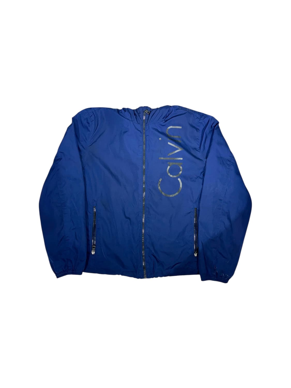 Ck 캘빈 클라인 네이비 후드 바람막이 자켓 L 상품이미지5