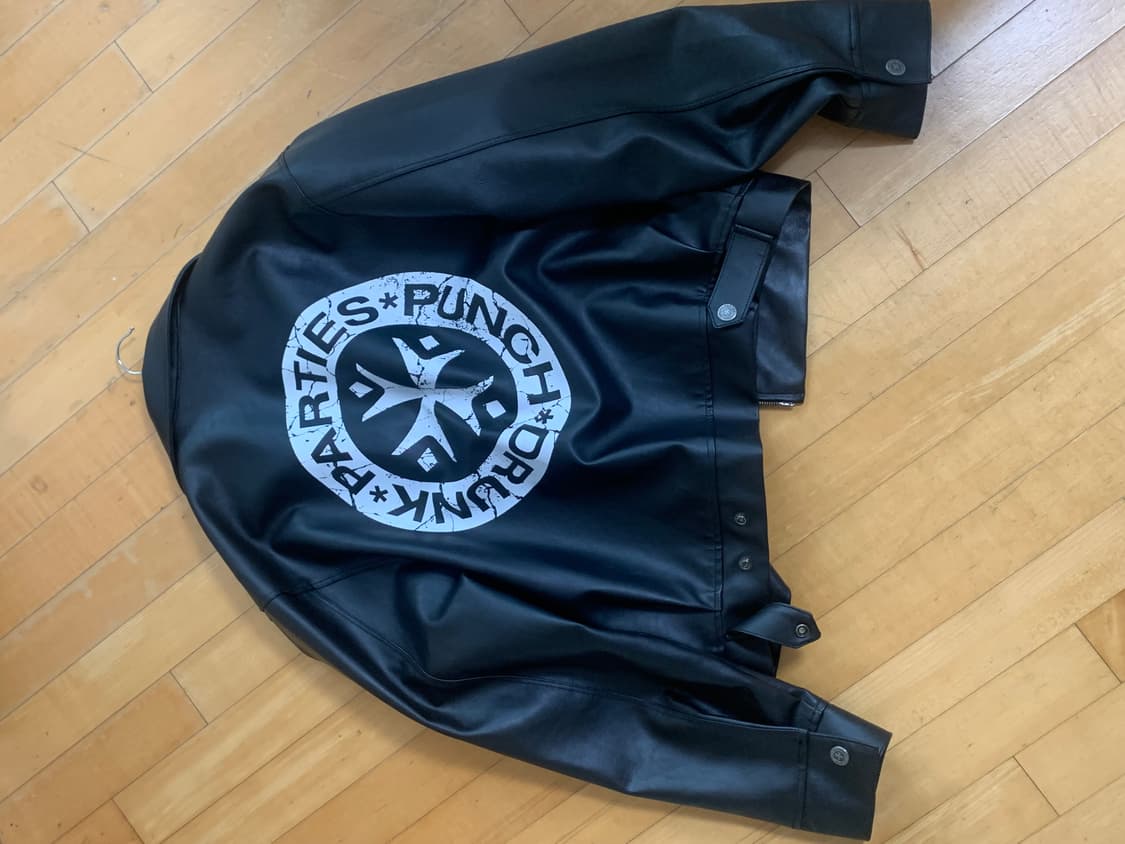 Punch drunk parties 가죽자켓 상품이미지2