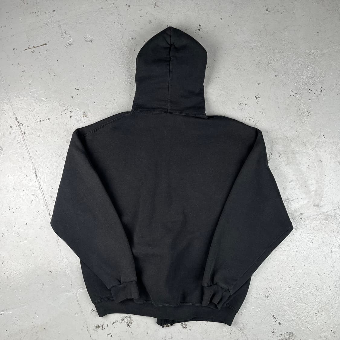 빈티지 러셀 애슬레틱 블랙 후드집업 상품이미지3