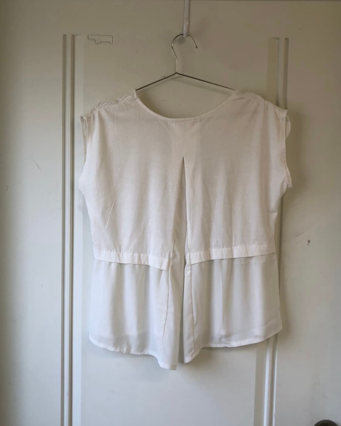 일본빈티지 화이트 슬리브리스 상품이미지5