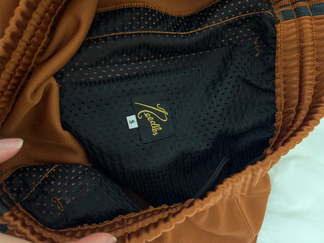 니들스 트랙 팬츠 S 오렌지 상품이미지2