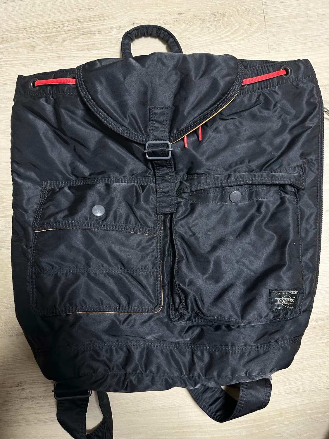 PORTER 요시다 포터 탱커 럭색 블랙 백팩 상품이미지1