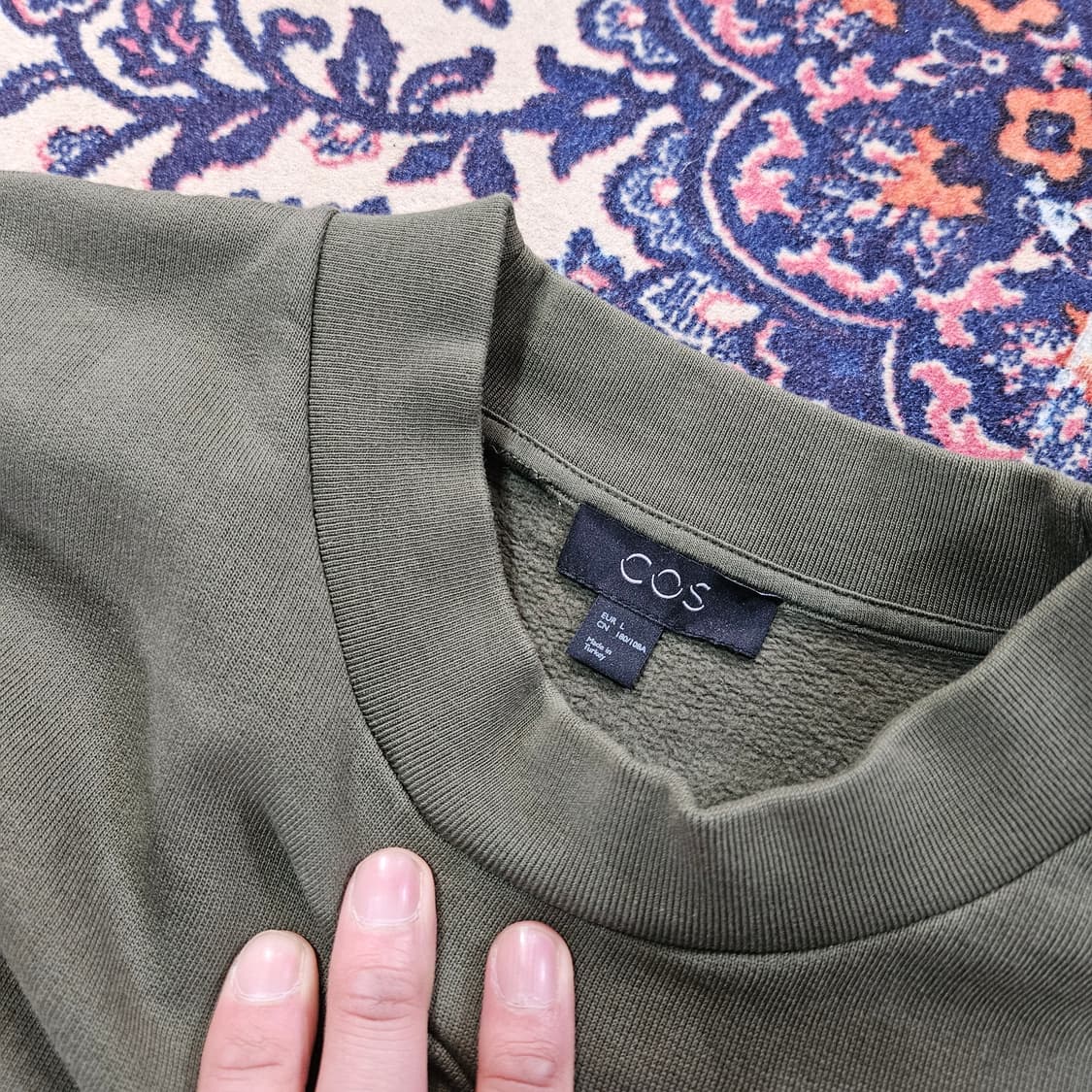 코스(COS) 베이직 라운드 맨투맨 L size 상품이미지5