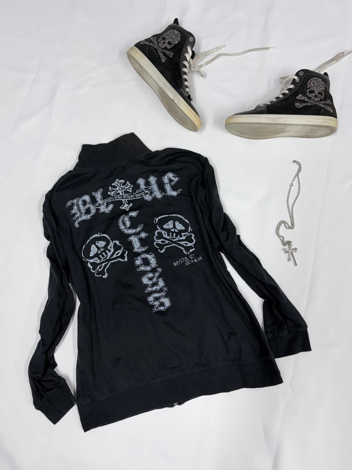 갸루펑크 스트릿 펑크 해골 집업 ☠️🏴‍☠️☠️🏴‍☠️☠️🏴‍☠️ 상품이미지3