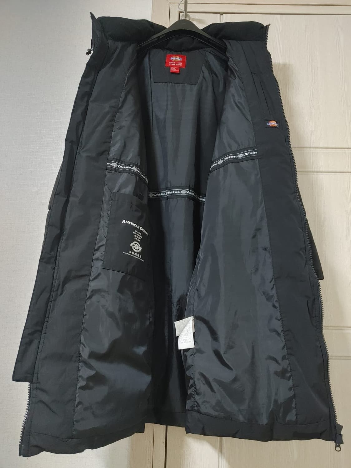 Dickies 롱패딩 S-MEDIUM 블랙 상품이미지4