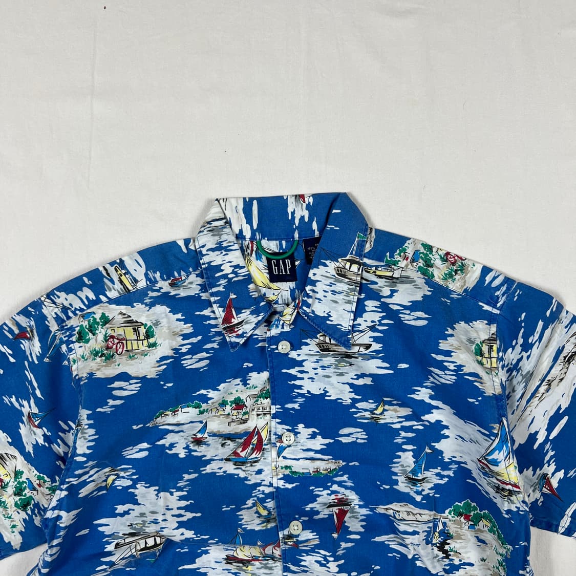 90‘s 갭 gap 하와이안 반팔 셔츠 남방 상품이미지2