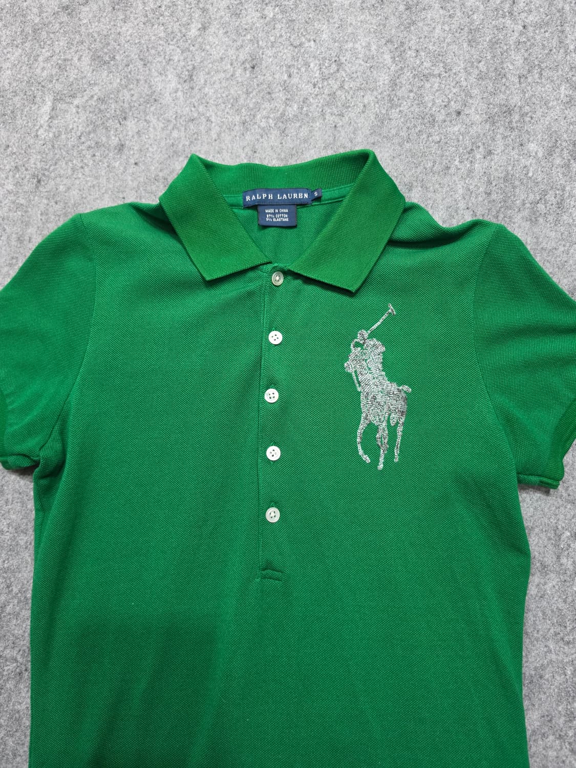 폴로 랄프로렌 비즈 빅포니 Pk 카라 반팔티 S 상품이미지3