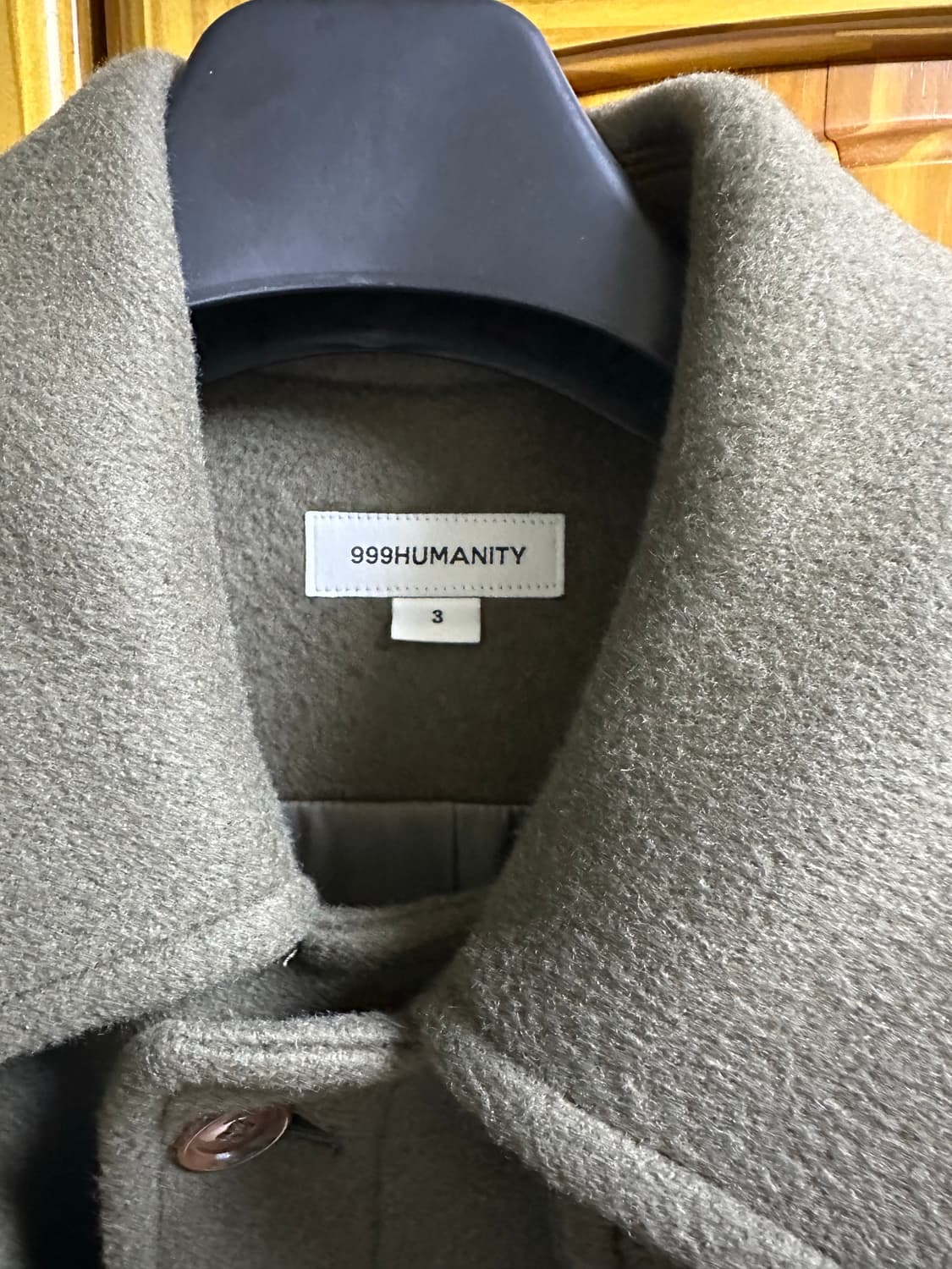 [3] 999휴머니티 발마칸코트 올리브 상품이미지3