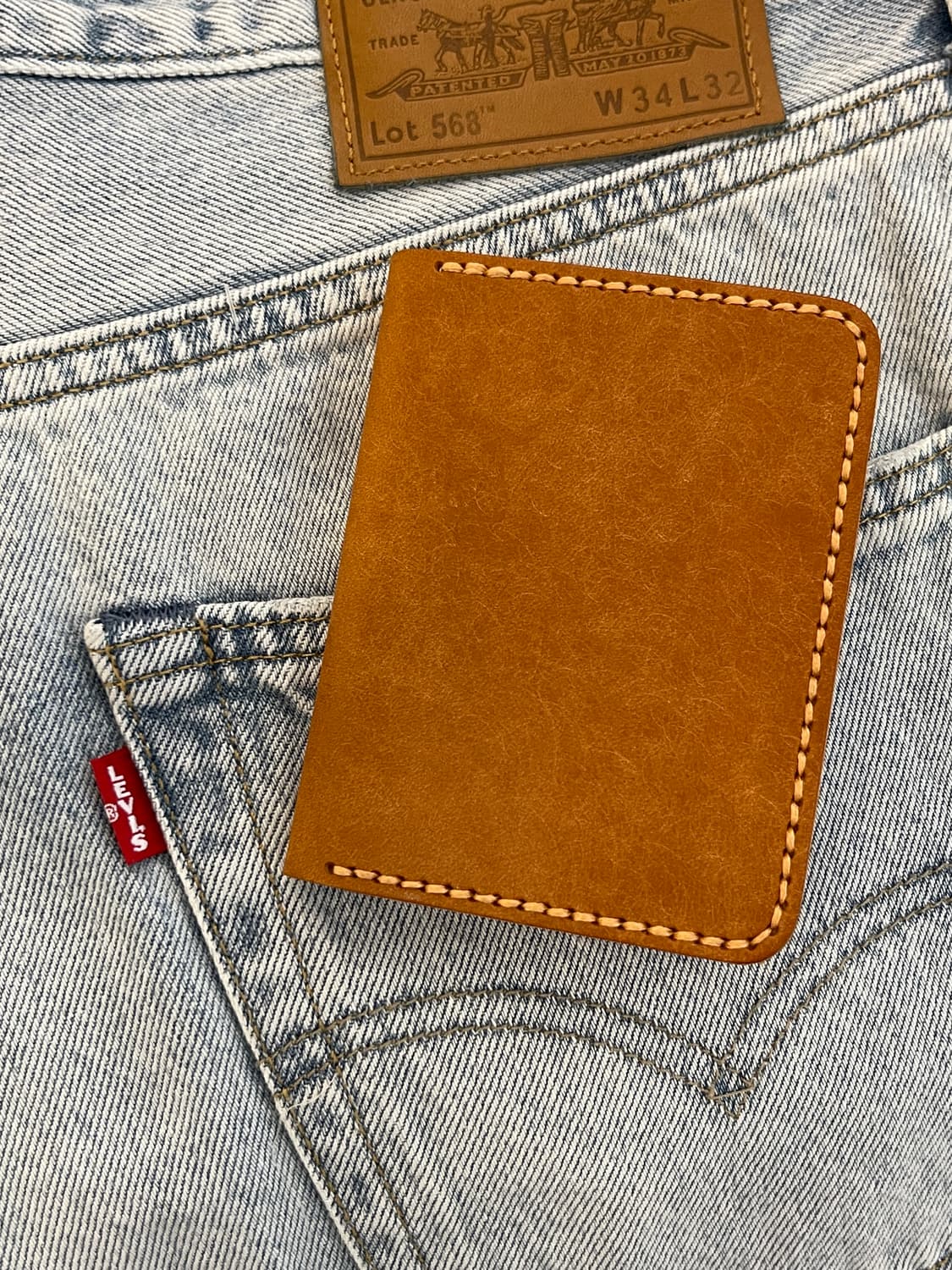 베지터블가죽 에이징 카드지갑 상품이미지1