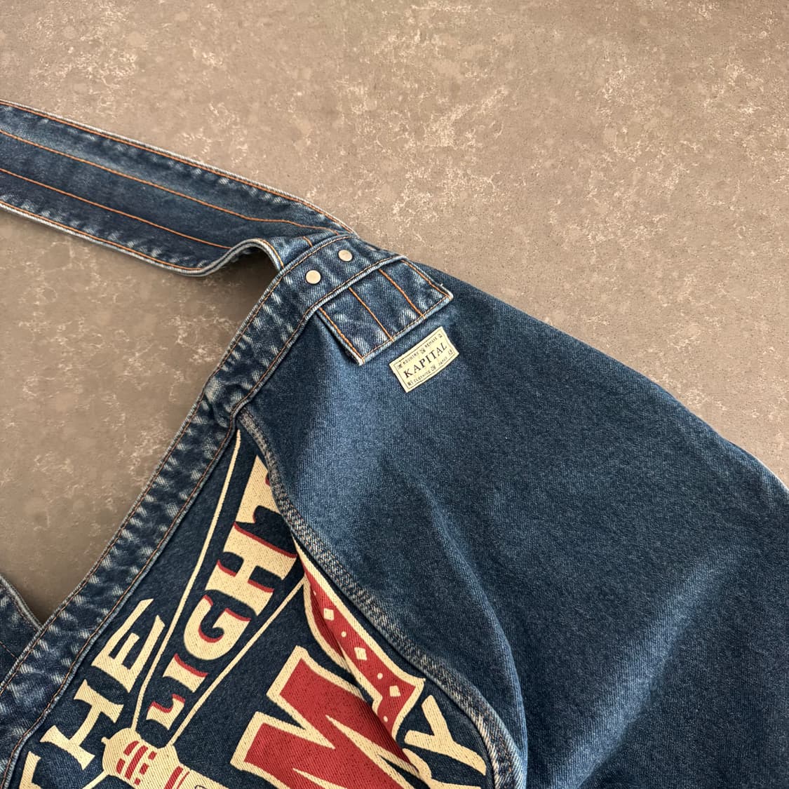 캐피탈 13온즈 데님 백 상품이미지2