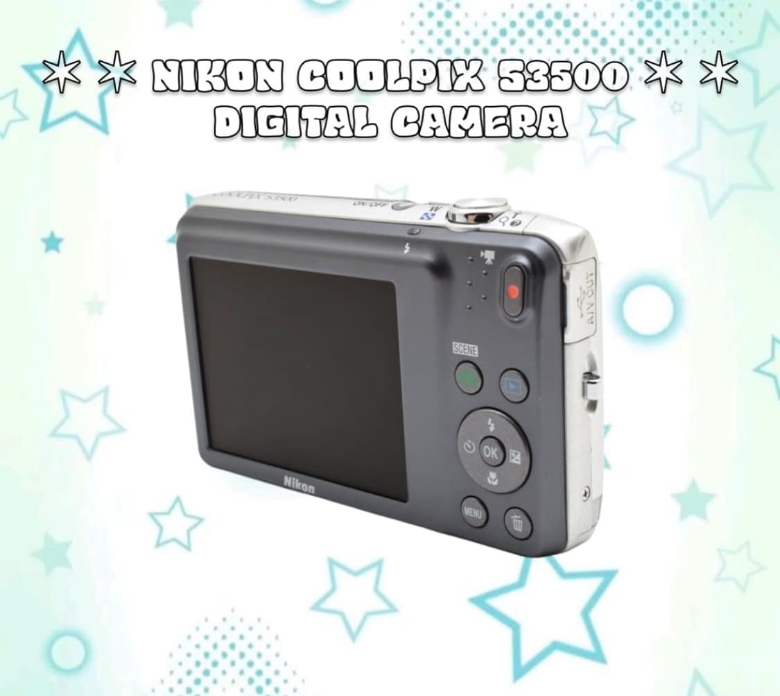 니콘 쿨픽스 S3500 빈티지 디카 실버 상품이미지4