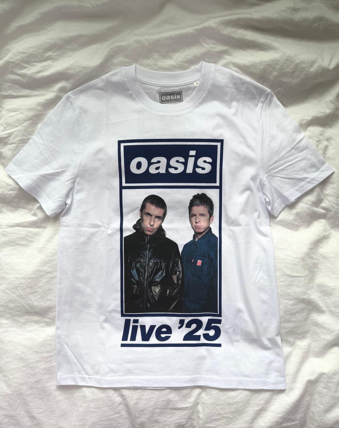 오아시스 2025 내한공연 공식 MD 티셔츠 s (미착) 상품이미지1