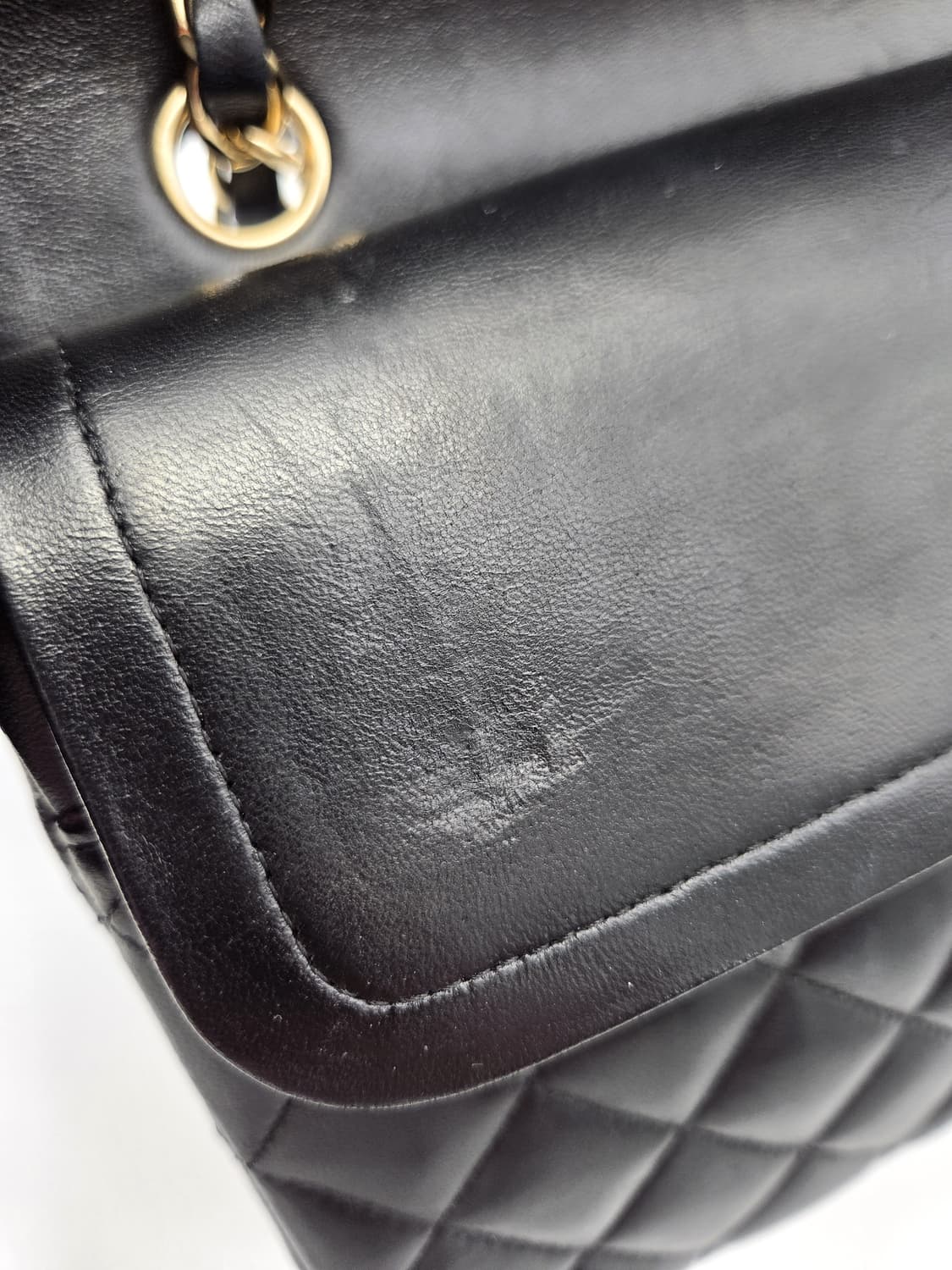 샤넬 클래식 미듐 (미디엄) 램스킨  상품이미지7