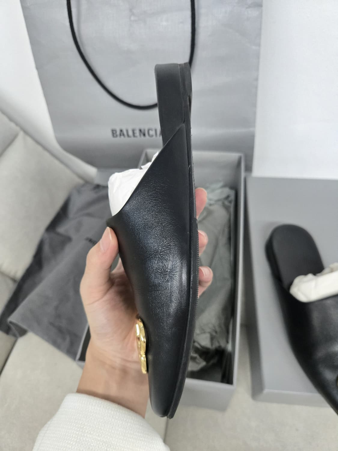 [보증서 정품]발렌시아가 로퍼 슬리퍼 상품이미지4