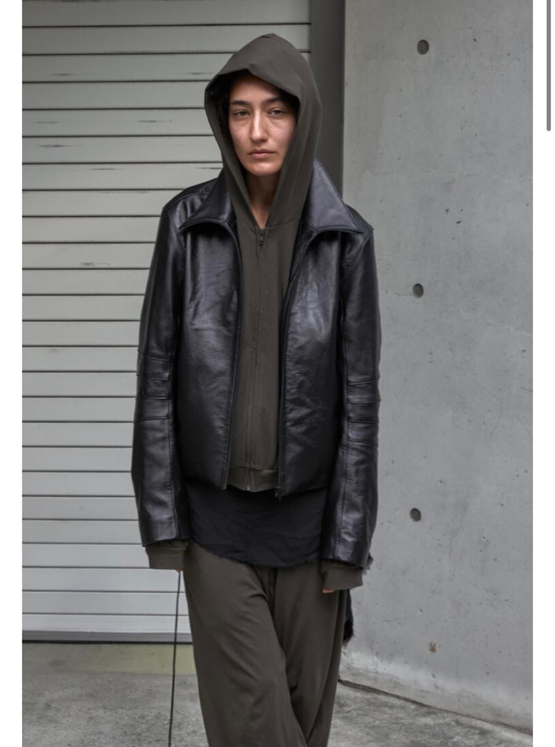 (구매)014appendix 레더자켓 블랙 4사이즈 구합니다 상품이미지1