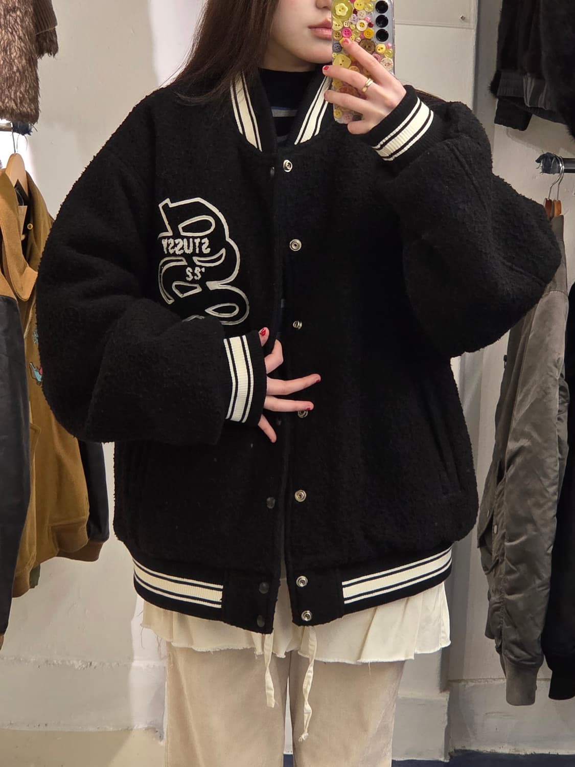 Stussy 스투시 카센티노 울 바시티 자켓 상품이미지3
