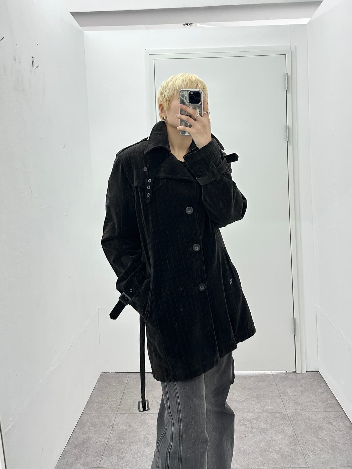 Growth by In The Attic stripe fur velvet 상품이미지3