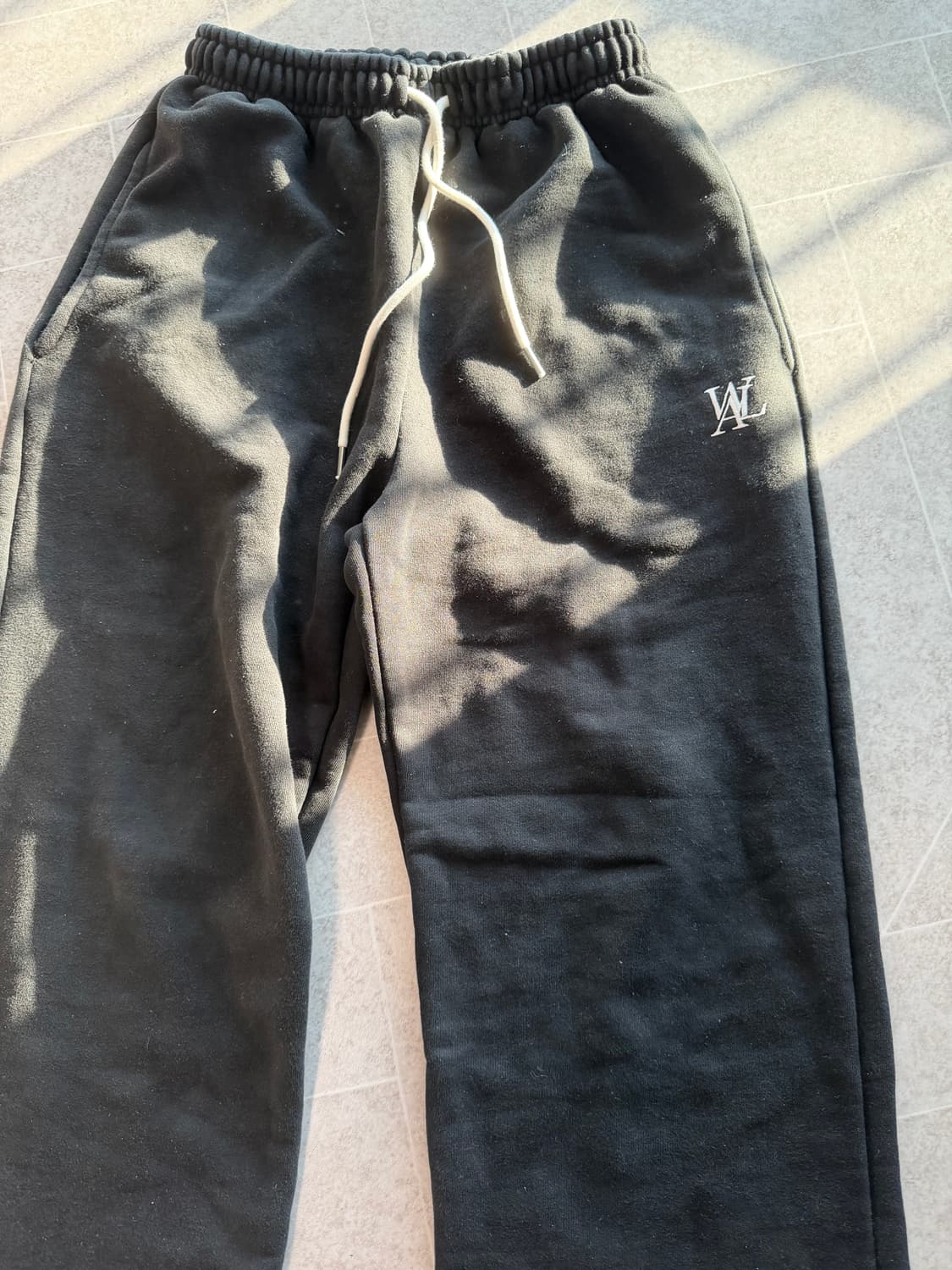 우알롱 시그니처 릴렉스 와이드팬츠 상품이미지2