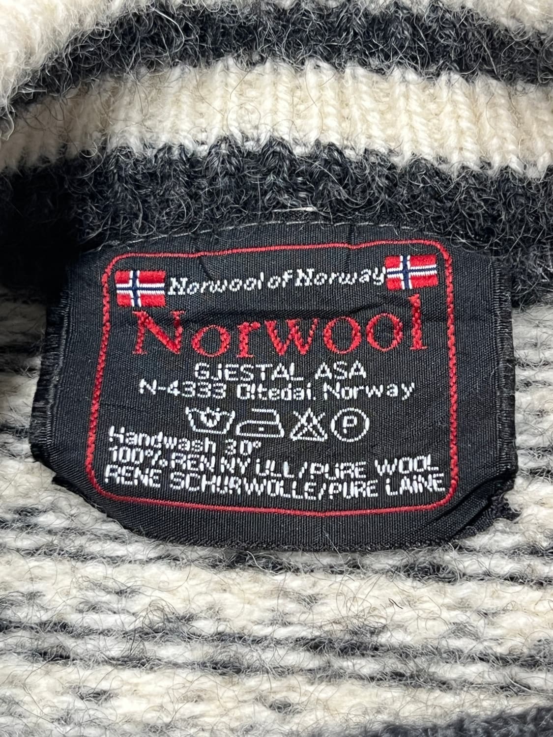 Norwool 버드아이 울 스웨터 상품이미지5